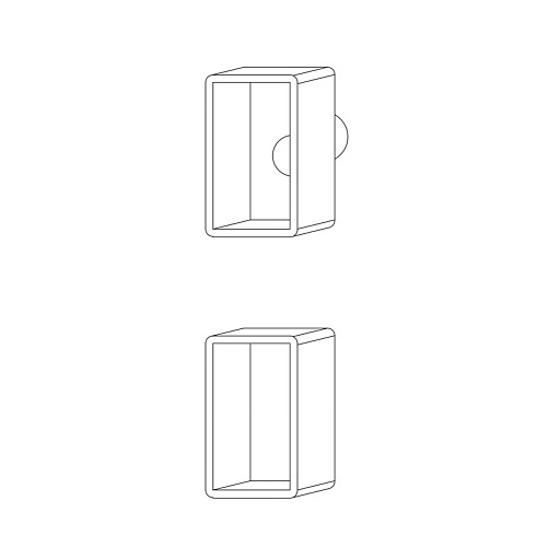 SILITUBE-ENDCAP set Заглушки для силиконовой трубки комплект   -  Светодиодные ленты и комплектующие 